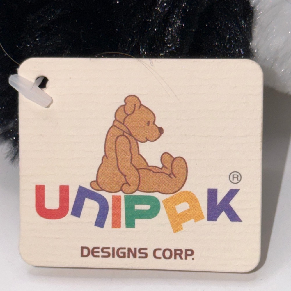Unipak 12" Panda Neck Pillow Plush Kawaii Travel Comfort Animal Core 8989PA - Picture 4 of 7